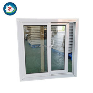 Phong cách thuộc địa bão tác động Windows 36x60 uPVC PVC hồ sơ trượt cửa sổ với muỗi lưới - Product Image 5