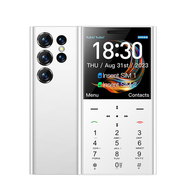 1.77-Inch Mini Size 3G&4G Smartphone Slim Design with LTE/CDMA Cellular 1400mAh Battery English Support