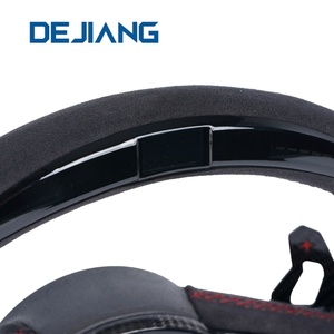 Volant de voiture pour <span class=keywords><strong>Audi</strong></span> 2014 2015 2016 B9 Q5 A3 S3 S8 R8 RS3 S6 A4 A5 A6 C7 avec LED, <span class=keywords><strong>prix</strong></span> d'usine de haute qualité, simili daim - Product Image 6