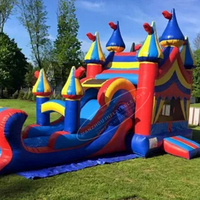 Château gonflable Moonwalk pour enfants, trampoline pour carnaval, maison de rebond