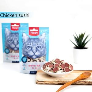 Venta al por mayor de alimentos secos para gatos saludables y nutritivos con sabor a pollo, atún, carne de bacalao para golosinas y aperitivos para mascotas - Product Image 2