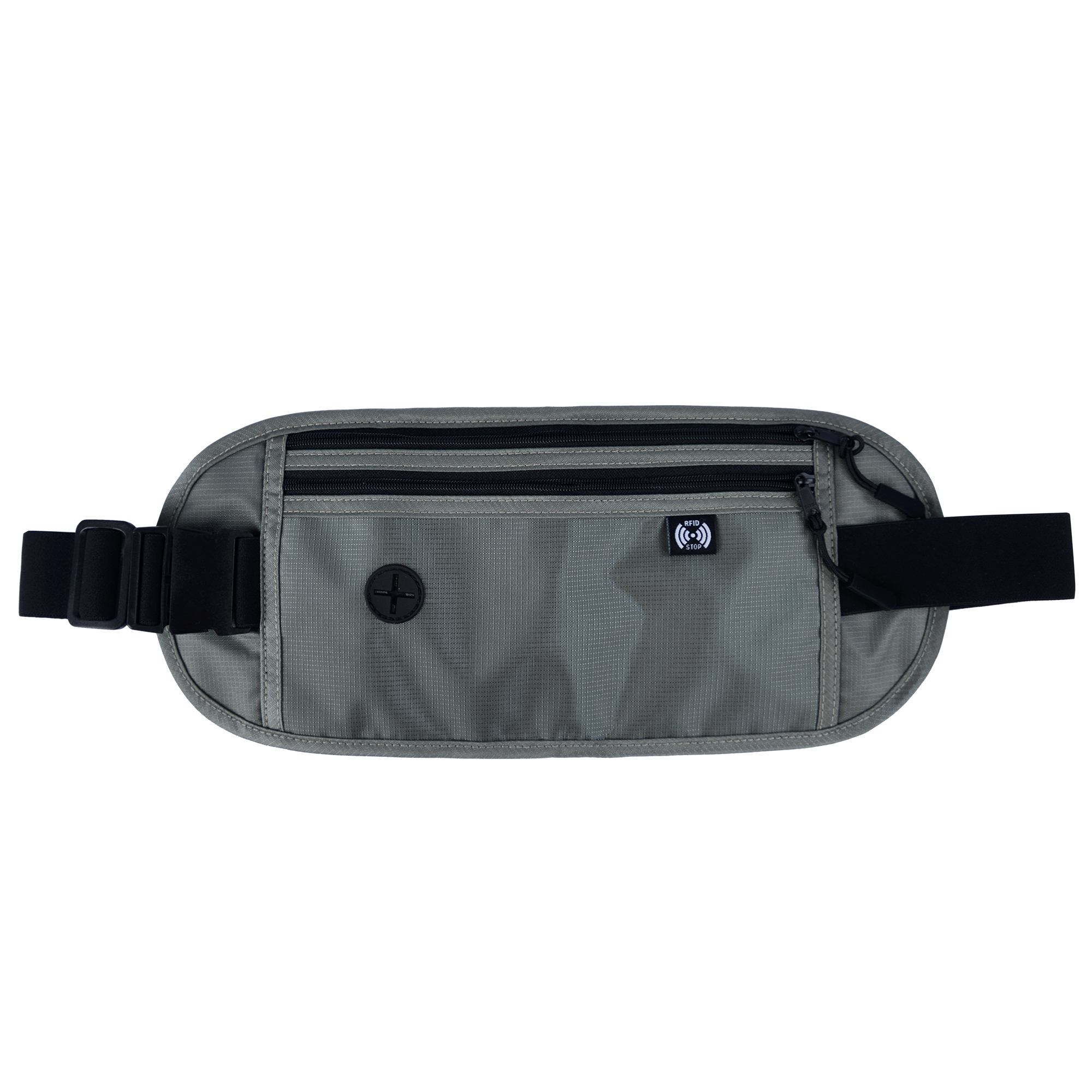 RFID Waterproof Nylon Zipper Unisex Travel Waist Belt
