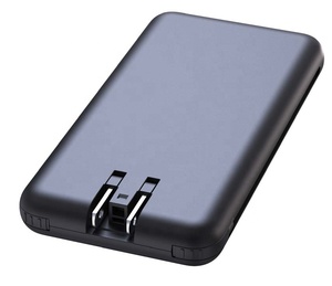 Novedades 2025: Banco de Energía 5 en 1 de 10000 mAh con Cables Integrados, Carga Rápida para <span class=keywords><strong>iPhone</strong></span>, Banco de Energía Portátil para Viajes - Product Image 5