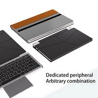 11 Inch Dual Touchscreen Laptop Intel I3 1215U Portable 2 in 1 Mini PC 34Wh Battery Foldable Dual Display Notebook Wholesale OEM