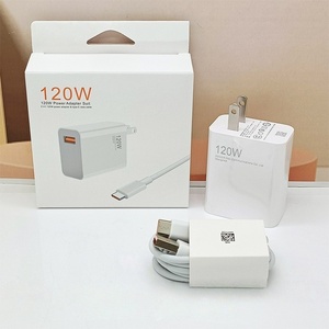 Cargador Rápido PD QC3.0 33W 67W 120W Adaptador de Corriente Enchufe US/EU con Cable de Datos y Carga USB Tipo C de 6A para Teléfonos HUAWEI Xiaomi - Product Image 2