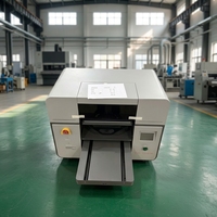 Machine d'impression DTG pour t-shirts Qinyu, nouvelle génération, haute vitesse, entièrement automatique, fonction d'agitation de l'encre blanche, encre textile USB
