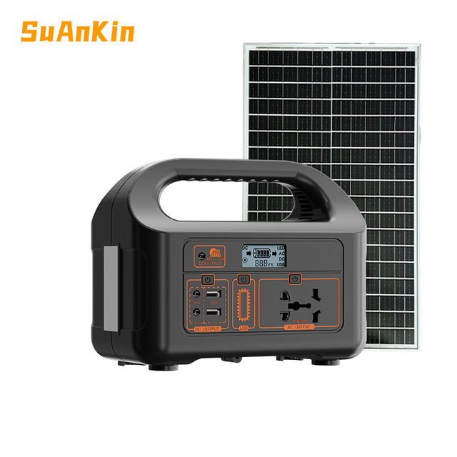 Wholesale 100W 150W 200W Portable Power Station 110V 220V Home Energy Storage Solar Generator for Outdoors LED
