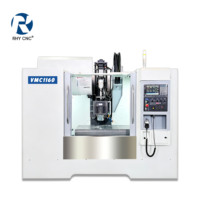 Centre d'usinage vertical CNC VMC1160 à changement d'outil automatique avec broche BT40 pour pièces automobiles, directement de l'usine