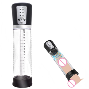 Pompe à pénis électrique pour hommes, dispositif de massage d'entraînement, stimulateur d'érection sous vide, jouet sexuel pour adultes, masturbation masculine 100% - Product Image 5