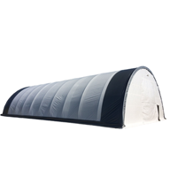 Abri de stockage pour voiture en acier imperméable à double structure en treillis
