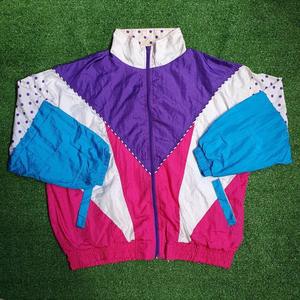 Custom Logo Wholesale Streetwear Sport <strong>90s</strong> Polyester for Men Vintage Nylon Pants and Jacket Suit Retro Windbreaker <strong>Tracksuit</strong> - Product Image 5