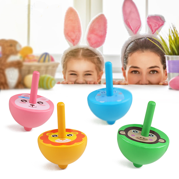 В наличии, деревянный классический гироскоп, вращающийся верх, игрушки для детей, малышей