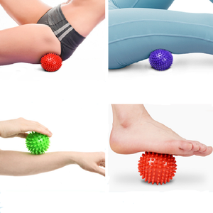 Hochwertiges benutzer definiertes Logo Design PVC Körper und Fuß Deep Tissue Therapy Gym <span class=keywords><strong>Massage</strong></span> <span class=keywords><strong>ball</strong></span> Myo fascial Release Spiky - Product Image 6