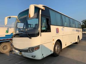 Venta caliente usado ZK6110 Coach Bus China marca Diesel transmisión Manual Leafspring suspensión segunda mano entrenadores en buenas condiciones - Product Image 2