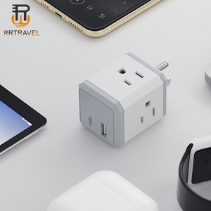 Tiêu chuẩn 2USB hoặc 1USB Type-C hoặc QC3.0 + pd20w phổ Travel Adaptor PC trắng tuya Ổ cắm thông minh Anh 20A tiêu chuẩn người anh Châu Âu - Product Image 2