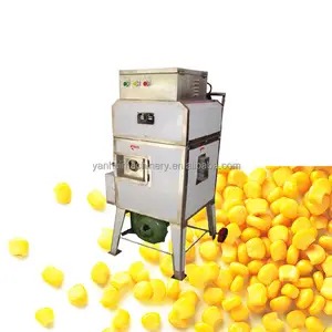 Live Action corn Husk Peeling Machine agricultural Maize Remover maize Sheller Corn Thresher