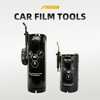 Kit d'outils pour le teintage des vitres de voiture, équipement d'installation de film PPF, pistolet thermique, raclette, grattoir, pulvérisateur