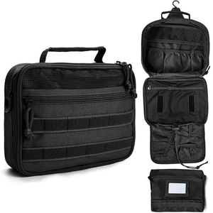 Bolsa de Aseo Táctica DF913 Molle, Organizador de Viaje Portátil de Tela Oxford con Bolsillo de Malla Transparente - Product Image 6