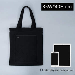 High quality creative custom handbag made of polyester, blank cotton, canvas, <b>reusable</b> <b>shopping</b> <b>bag</b> - Product Image 6