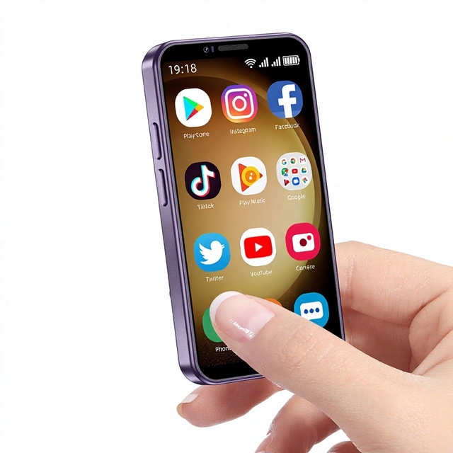 S24 Ultra Cross-border Mini New 6-inch Android 8.1 CDMA Quad Core Low-cost Handheld Smart Phone 2+16GB Fingerprint Face