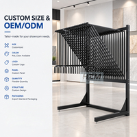 Présentoir Commercial Personnalisé pour Tapis – Support Autoportant Double Face pour Échantillons de Tapis, Idéal pour Showroom et Magasin
