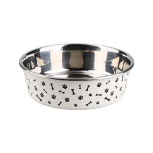 Loving Pets Tigelas Cachorro Bella Tigelas De Gato Cachorro De Aço Inoxidável Tigela De Comida De Cachorro À Prova De Derramamento - Product Image 1