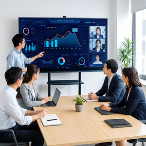 Display LCD Touch Screen Multifunzionale da <span class=keywords><strong>55</strong></span> <span class=keywords><strong>Pollici</strong></span> 4K con Animazioni per Applicazioni SME e Negozi al Dettaglio - Product Image 4