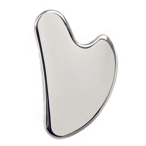 Atacado 304 Aço Inoxidável <span class=keywords><strong>Gua</strong></span> Sha Ferramenta Logotipo Personalizado Facial Guasha Massageador Metal <span class=keywords><strong>Gua</strong></span> Sha Coração De Aço Metal Jade Rolo - Product Image 4
