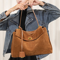 Sac fourre-tout en cuir véritable de haute qualité, sac à main pour femmes, grande capacité, sacs sous le bras, sac à main de luxe pour femmes