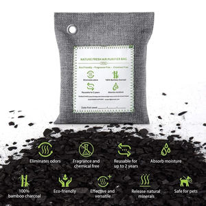 كيس فحم الخيزران والياسمين الصلب من ليجرين 200 جرام - منقي هواء متين بنسبة 86% من المكونات النشطة للمنزل/الأحذية لإزالة الفورمالديهايد - Product Image 4