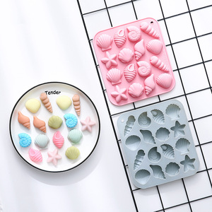 Moldes de Silicona para Pasteles con Diseño de Animales Marinos, Reutilizables, de Grado Alimenticio, Lindos Moldes Magnéticos de Silicona para Chocolate, Dulces y Hielo - Product Image 5