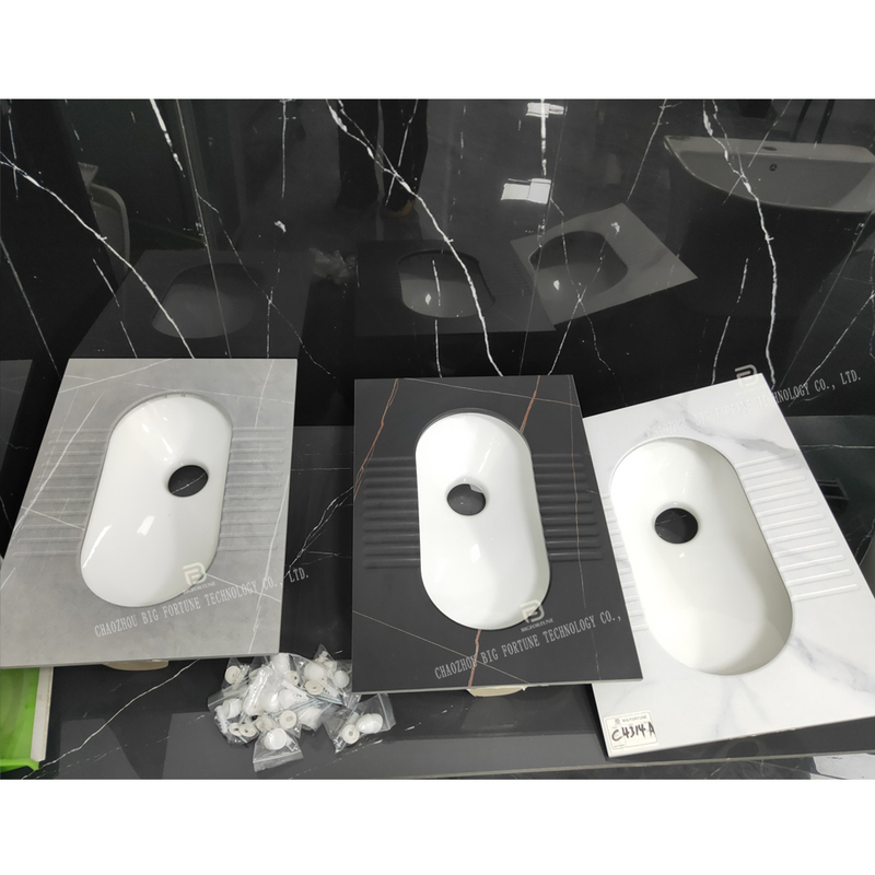 Modern Marble Design Rock Slab Squatting