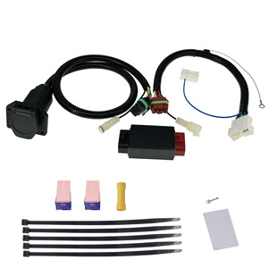 Arnés de cableado para remolque de 7 pines, 1 metro, 12V, IP65, para Pilot Passport 56421 118286 - Product Image 1