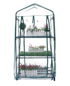 Serre moderne écologique à structure en acier, multi-niveaux, pour la culture de plantes et de fleurs, tente de culture facile à assembler pour les petits espaces - Product Image 3