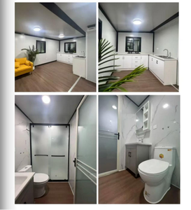 Cabane portable Apple prête à l'emploi pour séjour en famille |   <span class=keywords><strong>Maison</strong></span> conteneur de camping compatible villas et appartements pour sites touristiques extérieurs - Product Image 3