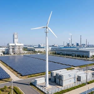 คอนโทรลเลอร์สามารถใช้ได้กับกังหันลมขนาดเล็ก 220V 10Kw สำหรับใช้ในบ้าน พร้อมใบพัดแนวนอน 3 ใบพัด-10KW ลม 20 กิโลวัตต์ - Product Image 1