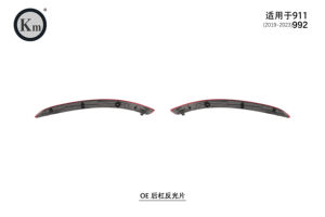 Reflector de Parachoques Trasero Original para <span class=keywords><strong>Porsche</strong></span> <span class=keywords><strong>911</strong></span> 2019 2020 2021 2022 <span class=keywords><strong>2023</strong></span> 992.1 - Product Image 3