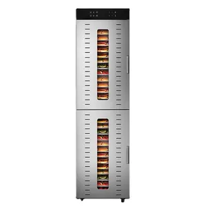 Hochwertige 40-Schichten-Tomaten-Gemüse-Obsttrockner Fleisch Fisch Trocknungsmaschine Banane Apfel Obst Lebensmittel-Dehydrator