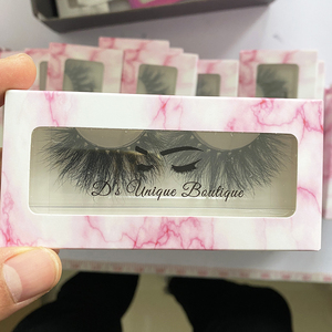 Ciglia Finte 3D in Visone 100% Cruelty Free, 25mm Super Curl Dense, Spesse e Voluminose Stile Russo, Personalizzabili con Logo Privato - Product Image 5