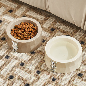 Nuevo Tazón para Perros de Acero Inoxidable con Diseño de Puntos, Tazón para Mascotas de Gran Capacidad, Comedero Antideslizante para Gatos - Product Image 3