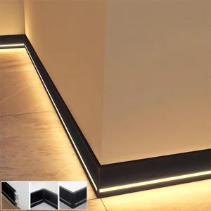 Bande lumineuse décorative en céramique pour les coins du sol, bande en aluminium et cuivre intégrée au sol, <span class=keywords><strong>carrelage</strong></span> incrusté - Product Image 1