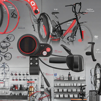 Promotion : Afficheur d'instrumentation TF 100 à 6 broches pour trottinette électrique KUGOO M4, contrôleur de vitesse à accélérateur au pouce, accessoires