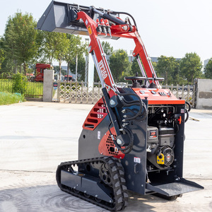 Utiliser l'accessoire de débroussailleuse 13.5hp Skid Steer loader With Shovel Bucket Hydraulic Auger mulcher - Product Image 5
