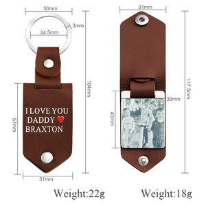 Porte-clés avec date de <span class=keywords><strong>naissance</strong></span> du bébé, gravure gratuite, photo, sublimation de haute qualité, porte-clés photo en acier inoxydable - Product Image 4