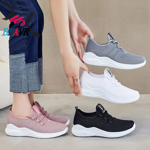 Zapatillas Deportivas Casuales de Moda para Mujer, Nuevos Estilos al por Mayor, Zapatillas de Tenis Transpirables y Flexibles Desechables para Damas - Product Image 6