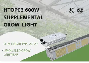 JK H03 Series 300w 600w Singal Led Grow Light Bar Ledstrips barra Led a spettro completo dimmerabile per pianta da interno.