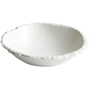 Bols à soupe, nouilles et salades en céramique blanche à motifs rocheux, style américain, spécialité hôtelière et de restauration, vaisselle haut de gamme, grande taille - Product Image 5