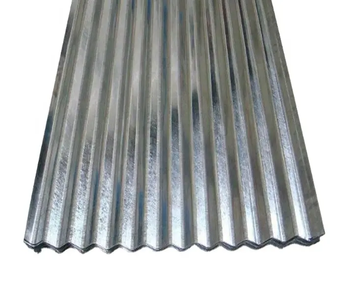 Kaynak bükme ve kesme hizmetleri ile oluklu 0.1-1.2mm kalınlık galvanizli çelik yapraklar demir çatı SNI JIS sertifikalı