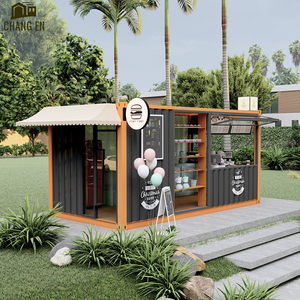 DYCE1 Casa Prefabricada Creativa Personalizada, Contenedor de Acero para Oficina Móvil, Cafetería y Tienda de Té - Product Image 3