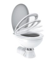 HYDRULE | HYDJET Toilette d'eau douce électrique à chasse d'eau douce 12v 24v Toilette marine intelligente